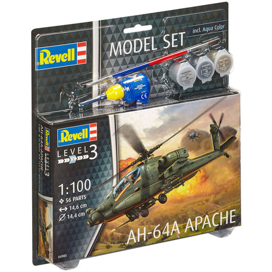 Revell - 1/100 AH-64A Apache Model Set