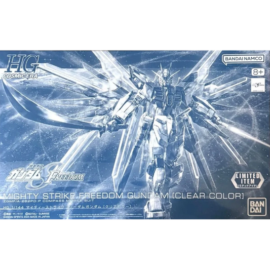 [LIMITED] HG 1/144 Mighty Strike Freedom Gundam (Clear Color)