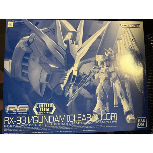 [LIMITED] RG 1/144 Nu Gundam (Clear Color)
