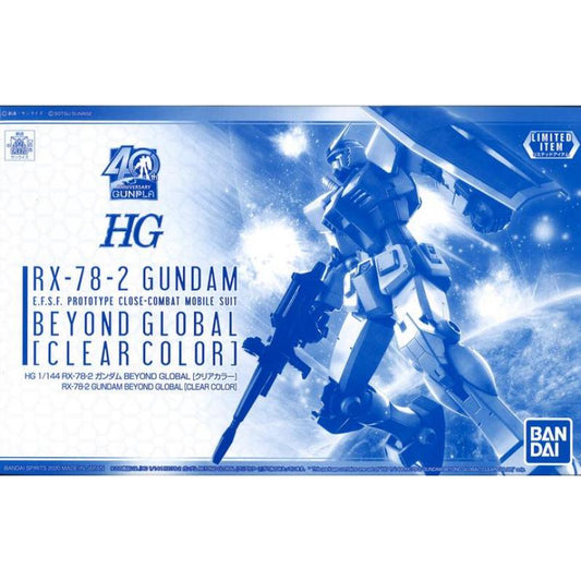 [LIMITED] HG 1/144 RX-78-2 Gundam Beyond Global (Clear Color)