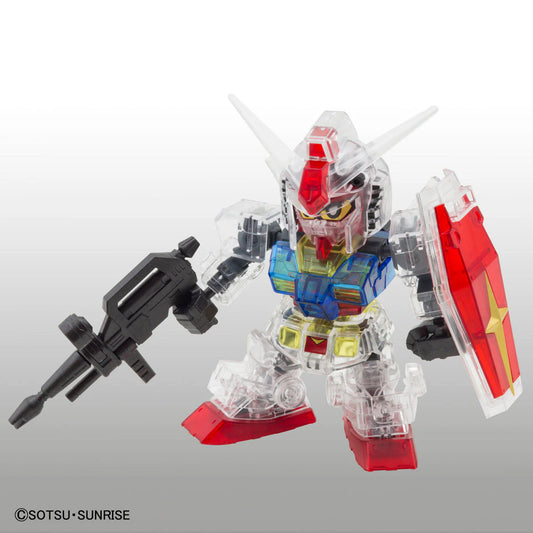 [G-BASE LIMITED] SD GUNDAM CROSS SILHOUETTE THE GUNDAM BASE LIMITED RX-78-2 GUNDAM [CLEAR COLOR]