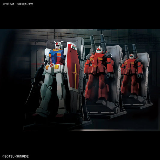 [G-BASE LIMITED] 1/144 THE GUNDAM BASE LIMITED WHITE BASE MS HANGAR SET