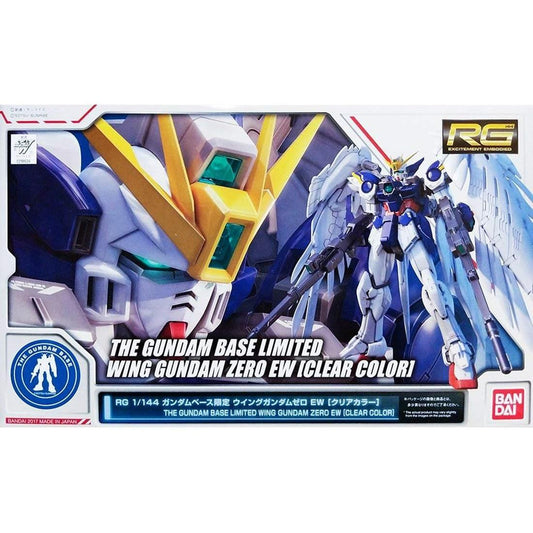 [G-BASE LIMITED] RG 1/144 THE GUNDAM BASE LIMITED WING GUNDAM ZERO EW [CLEAR COLOR]