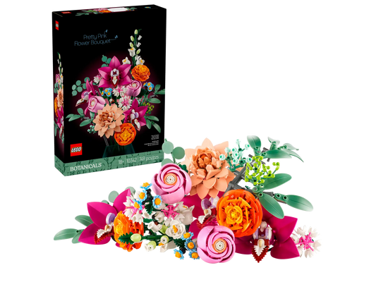 BOTANICALS - Pretty Pink Flower Bouquet