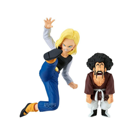 Dragon Ball Z Match Makers Android 18 vs Mr. Satan (vs Mighty Mask)