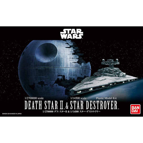 Star Wars 1/2700000 Death Star II & 1/14500 Star Destroyer